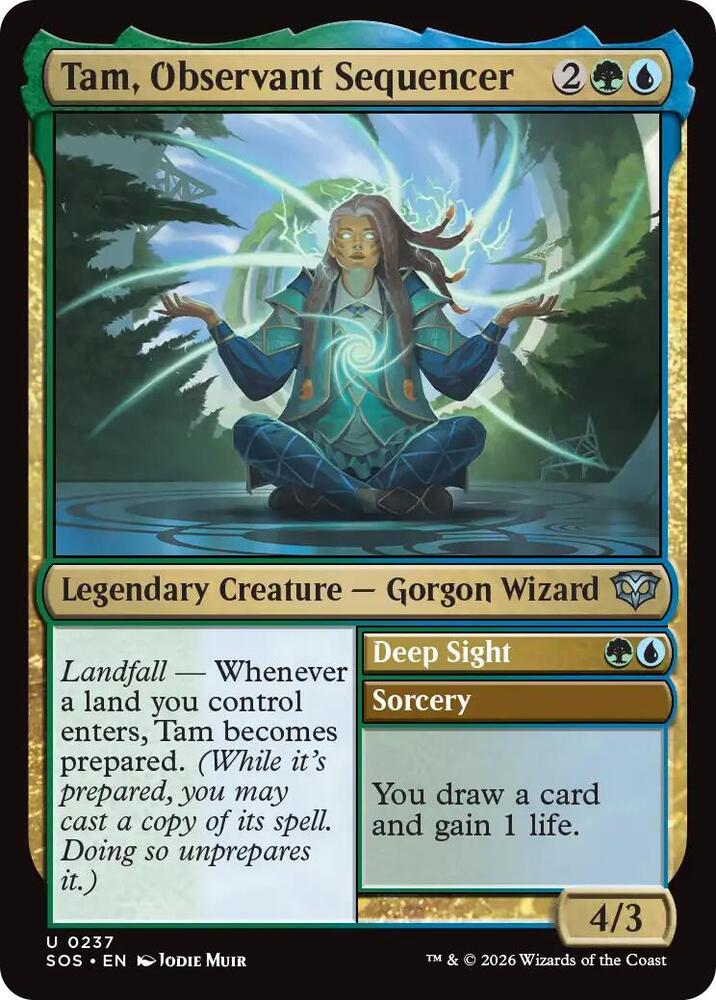 Tam, Observant Sequencer (237) [Secrets of Strixhaven]