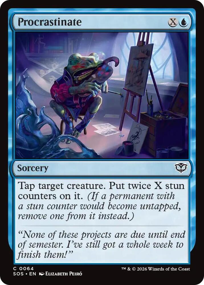 Procrastinate (64) [Secrets of Strixhaven]