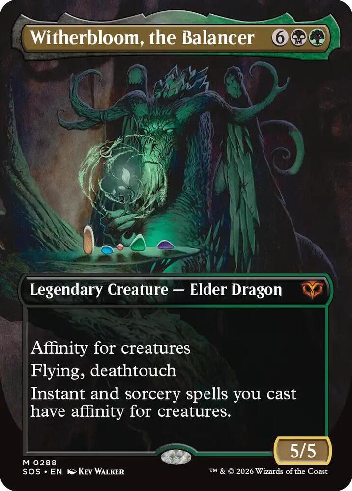 Witherbloom, the Balancer (Borderless) (288) [Secrets of Strixhaven]