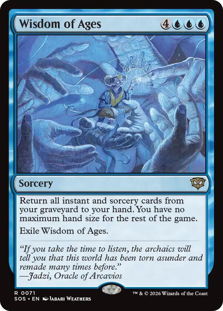 Wisdom of Ages (71) [Secrets of Strixhaven]