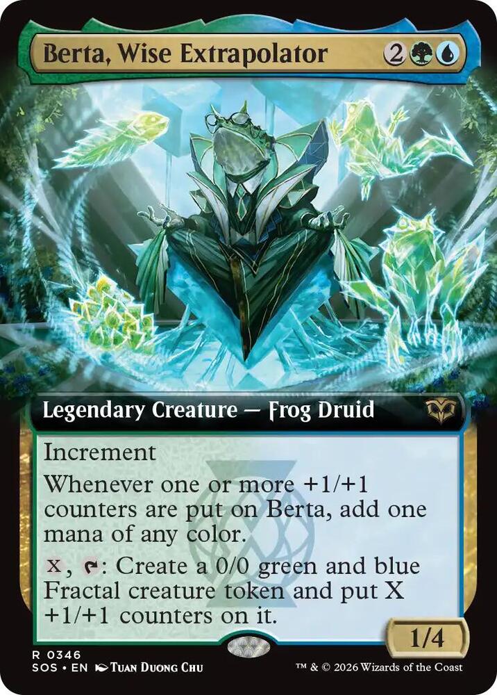 Berta, Wise Extrapolator (Extended Art) (346) [Secrets of Strixhaven]