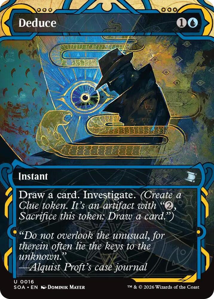 Deduce (16) [Secrets of Strixhaven: Mystical Archive]