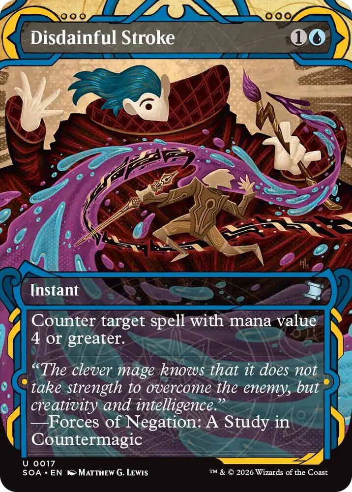 Disdainful Stroke (17) [Secrets of Strixhaven: Mystical Archive]