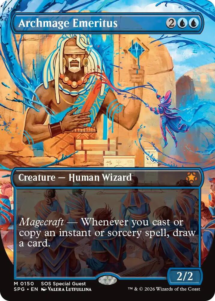 Archmage Emeritus (Borderless) (150) [Special Guests]