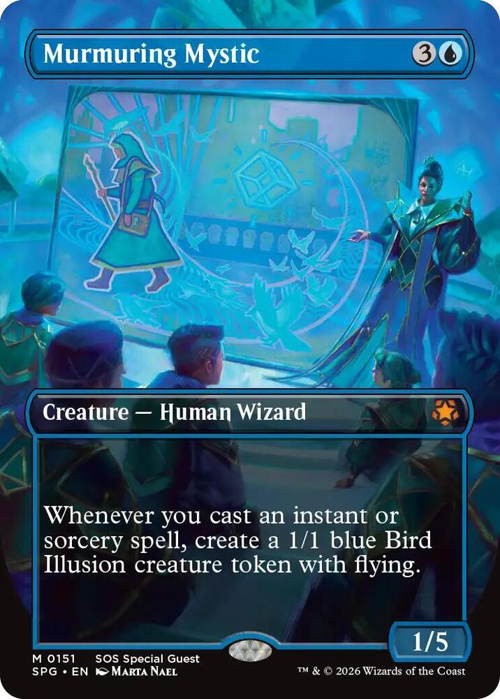 Murmuring Mystic (Borderless) (151) [Special Guests]