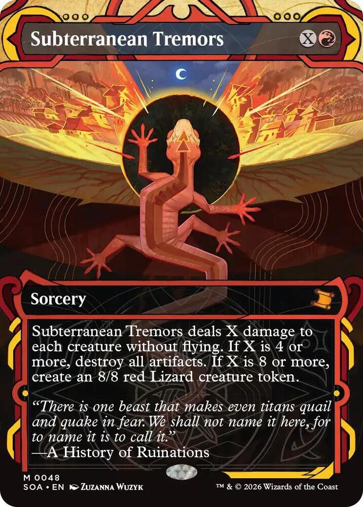 Subterranean Tremors (48) [Secrets of Strixhaven: Mystical Archive]
