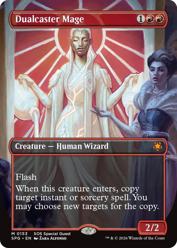 Dualcaster Mage (Borderless) (153) [Special Guests]
