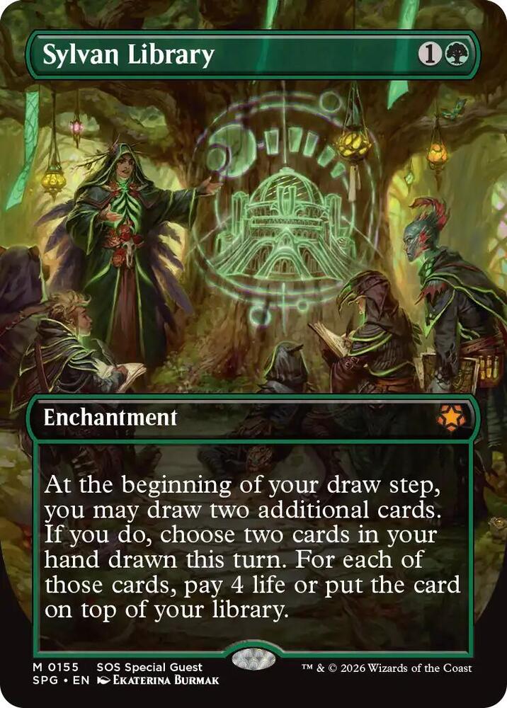 Sylvan Library (Borderless) (155) [Special Guests]