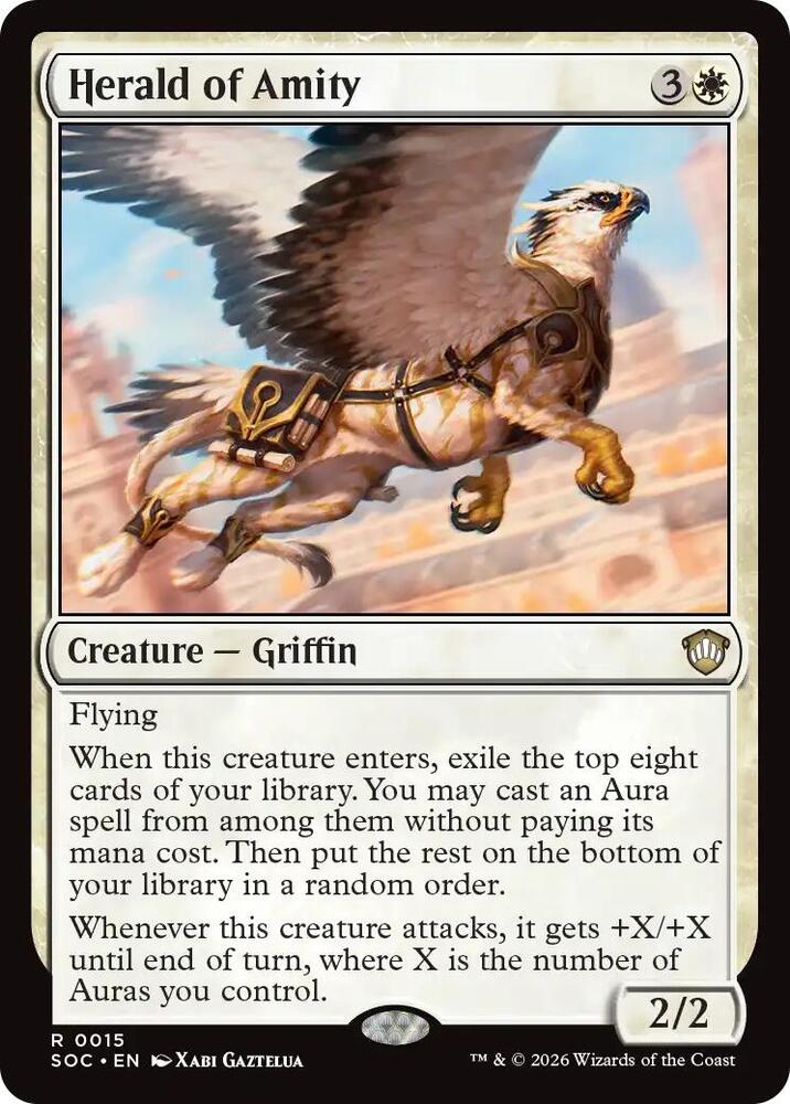 Herald of Amity (15) [Secrets of Strixhaven Commander]