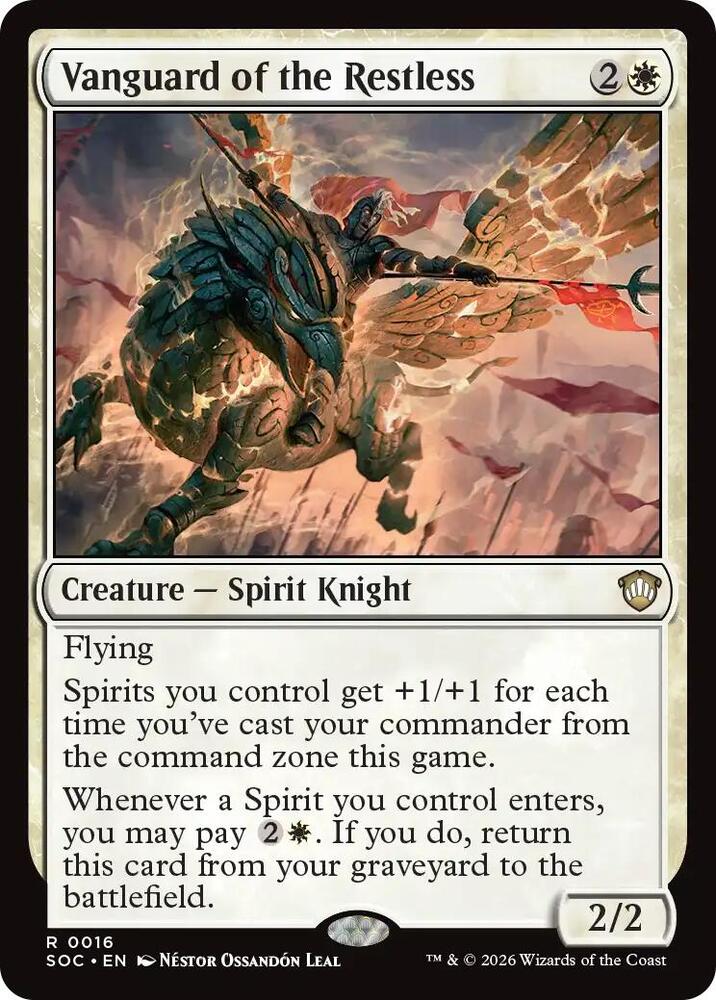 Vanguard of the Restless (16) [Secrets of Strixhaven Commander]
