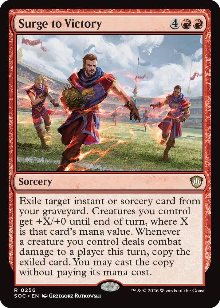 Surge to Victory (256) [Secrets of Strixhaven Commander]