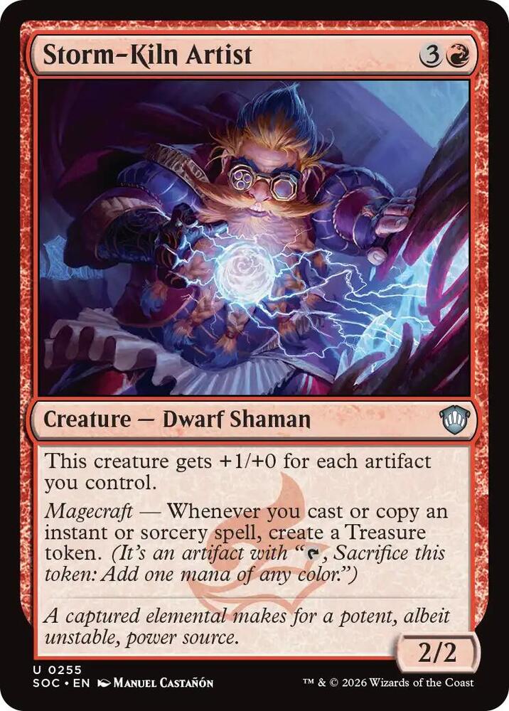 Storm-Kiln Artist (255) [Secrets of Strixhaven Commander]