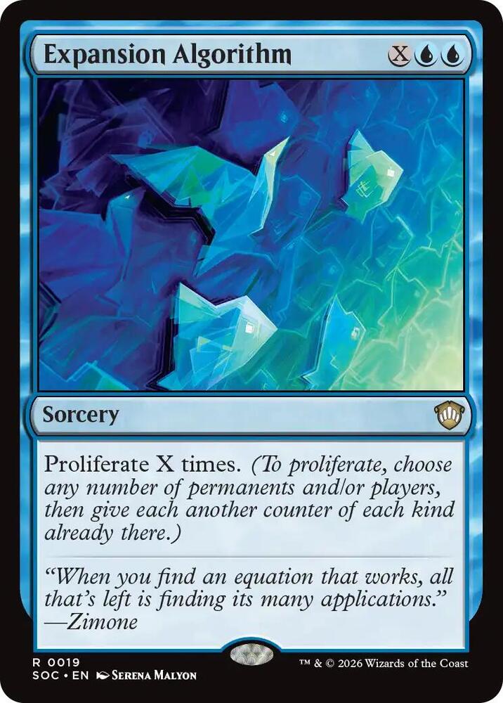 Expansion Algorithm (19) [Secrets of Strixhaven Commander]