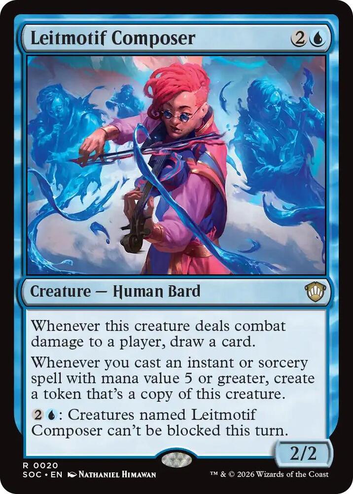Leitmotif Composer (20) [Secrets of Strixhaven Commander]