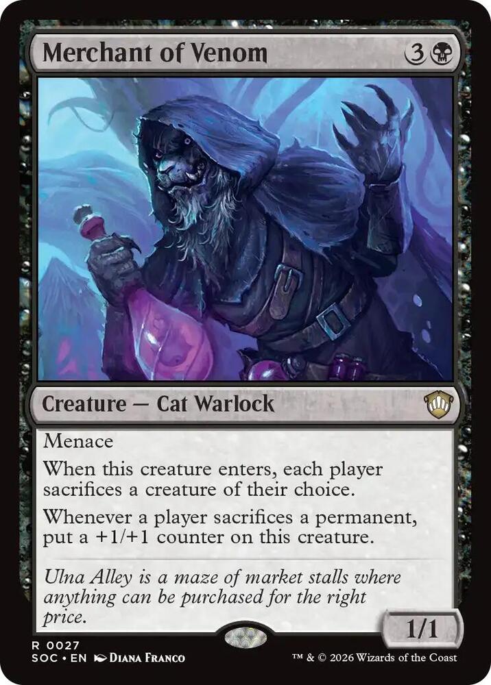 Merchant of Venom (27) [Secrets of Strixhaven Commander]