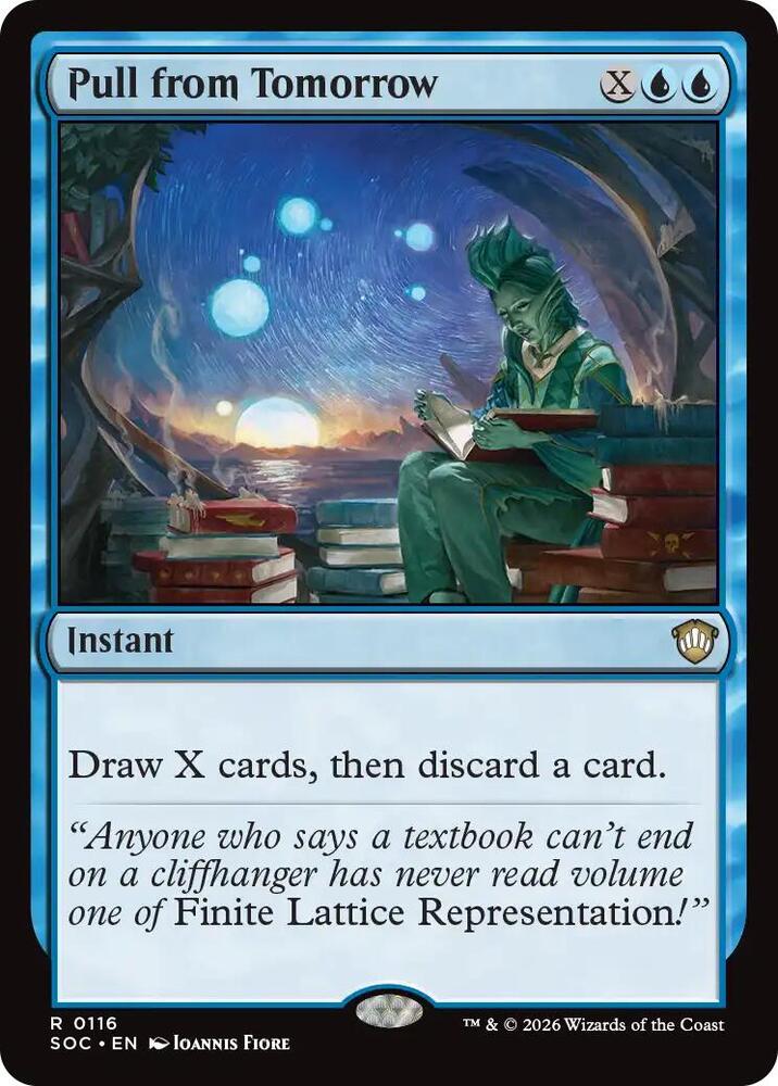 Pull from Tomorrow (116) [Secrets of Strixhaven Commander]
