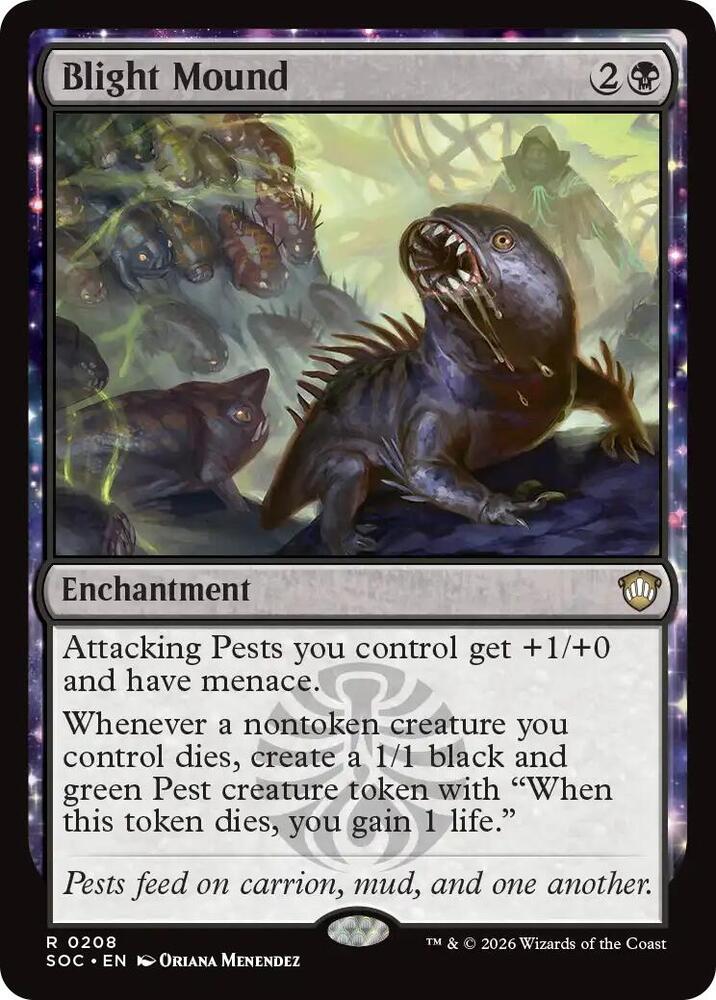Blight Mound (208) [Secrets of Strixhaven Commander]