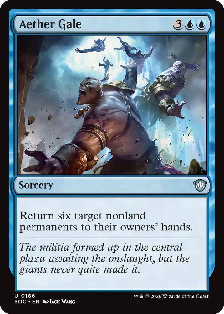 Aether Gale (186) [Secrets of Strixhaven Commander]