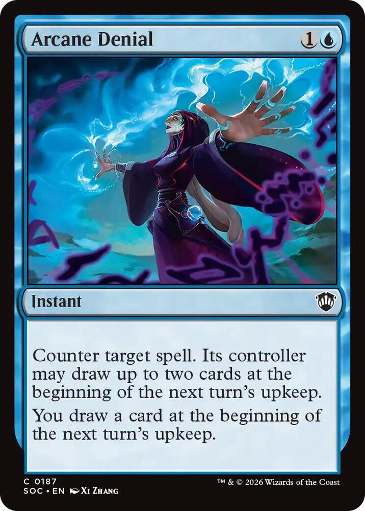 Arcane Denial (187) [Secrets of Strixhaven Commander]