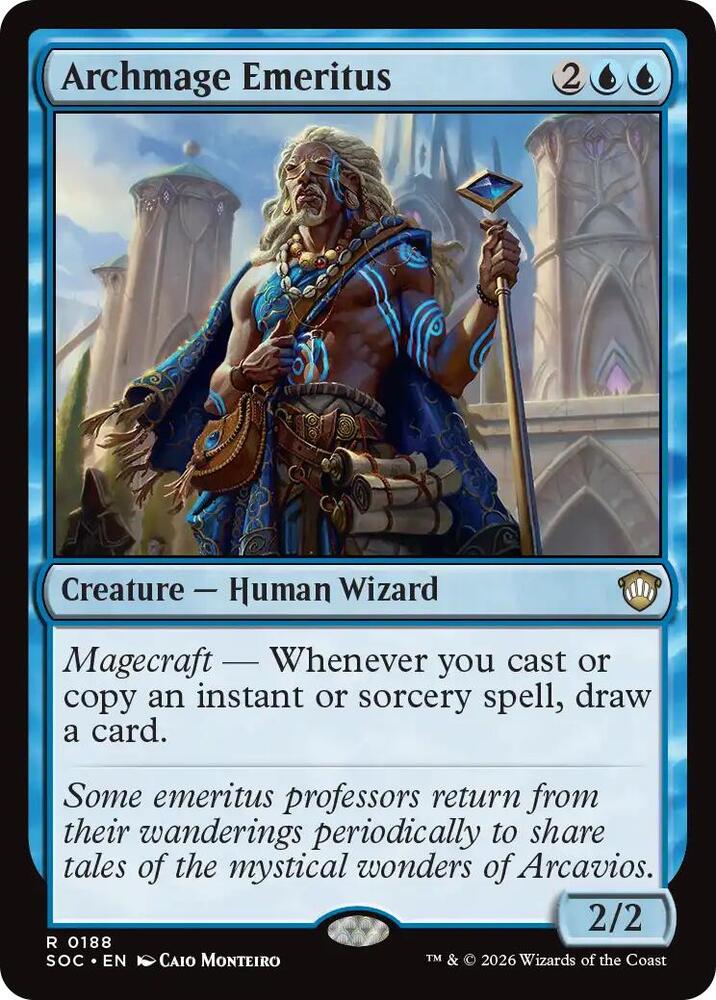 Archmage Emeritus (188) [Secrets of Strixhaven Commander]