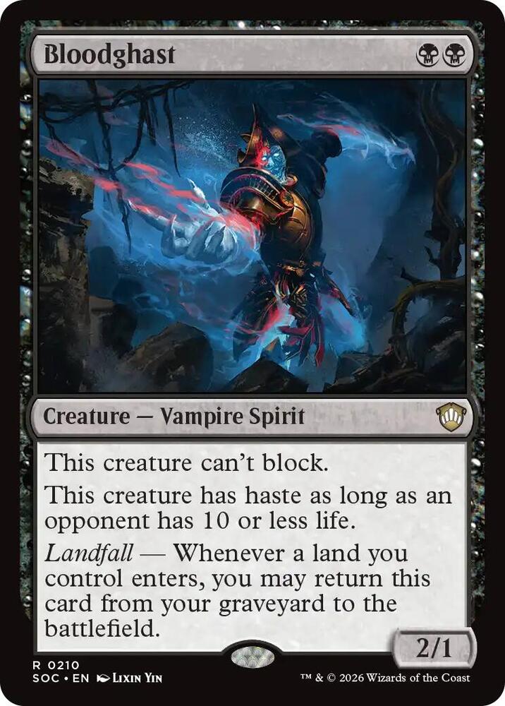 Bloodghast (210) [Secrets of Strixhaven Commander]