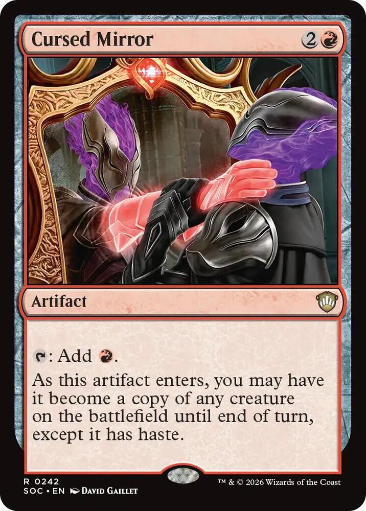 Cursed Mirror (242) [Secrets of Strixhaven Commander]