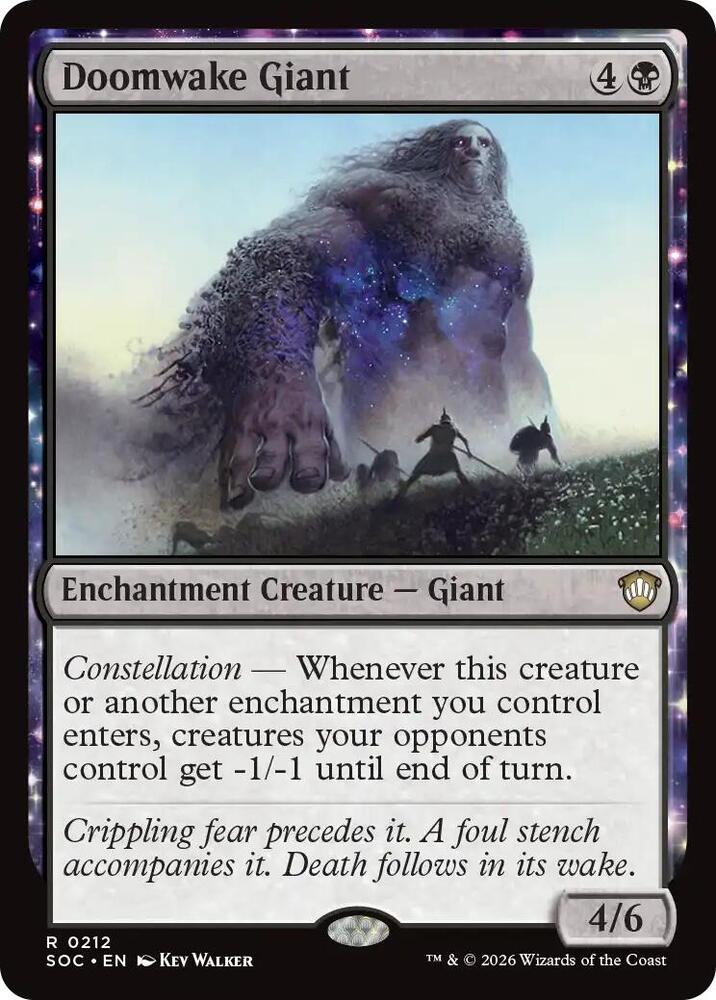 Doomwake Giant (212) [Secrets of Strixhaven Commander]