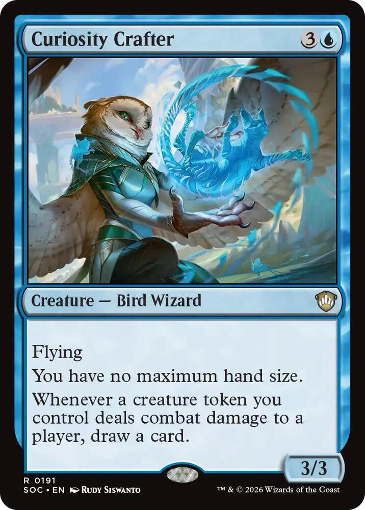 Curiosity Crafter (191) [Secrets of Strixhaven Commander]