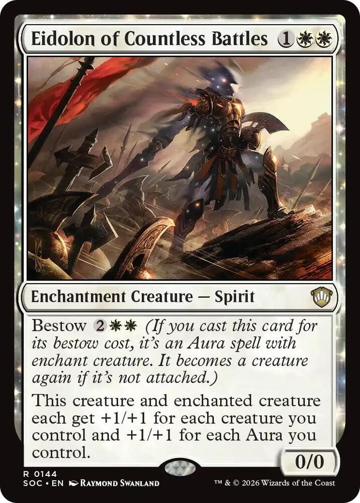 Eidolon of Countless Battles (144) [Secrets of Strixhaven Commander]