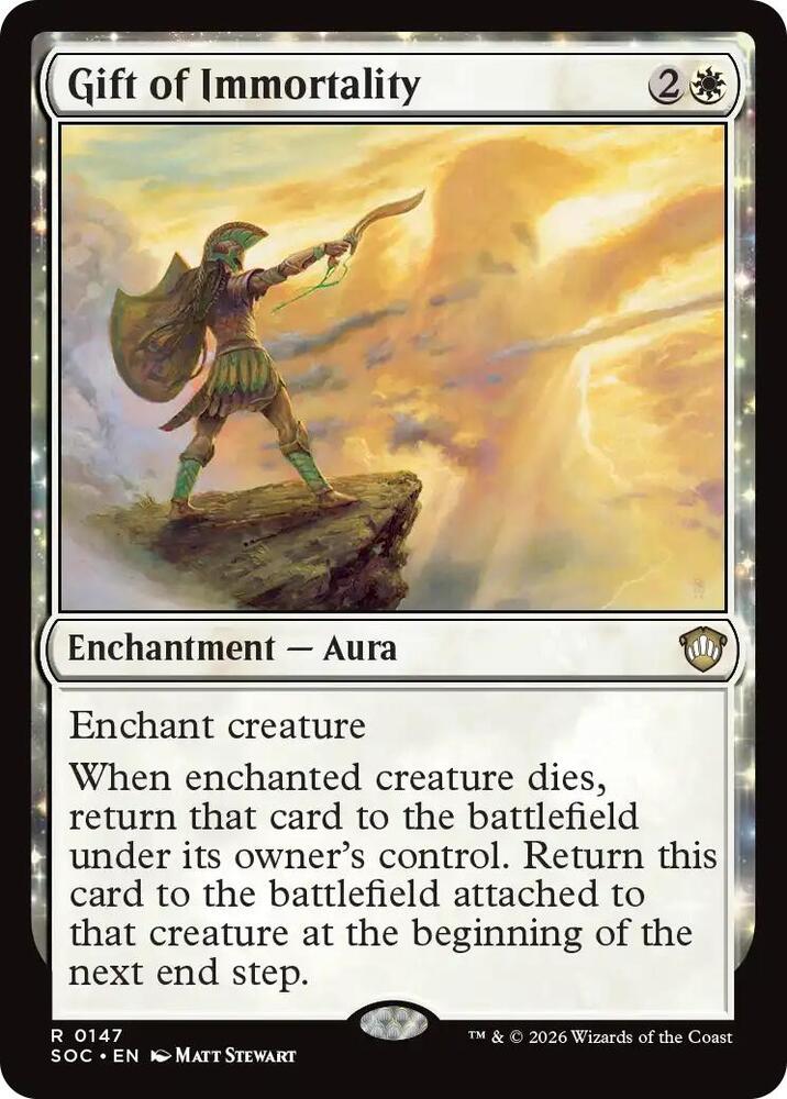 Gift of Immortality (147) [Secrets of Strixhaven Commander]