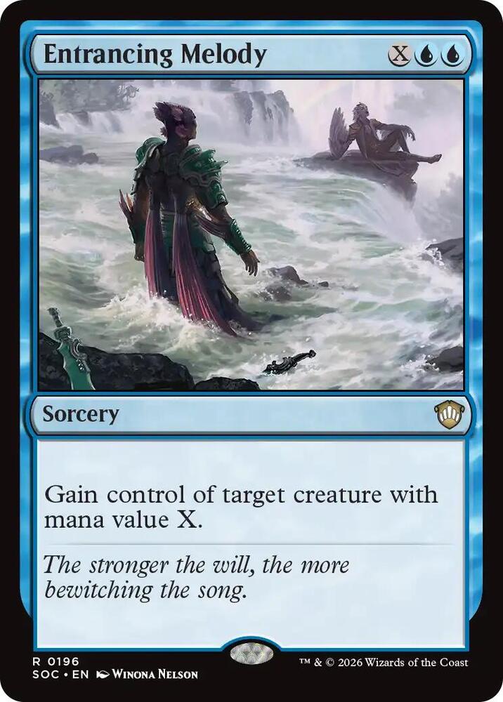 Entrancing Melody (196) [Secrets of Strixhaven Commander]