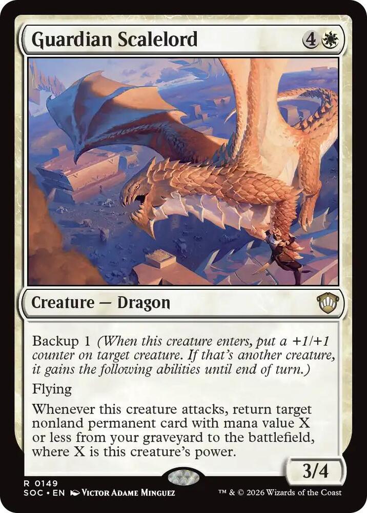 Guardian Scalelord (149) [Secrets of Strixhaven Commander]