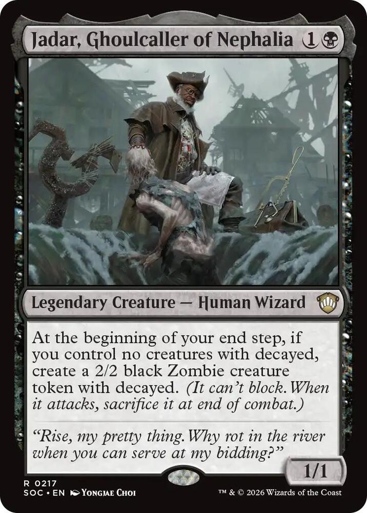Jadar, Ghoulcaller of Nephalia (217) [Secrets of Strixhaven Commander]