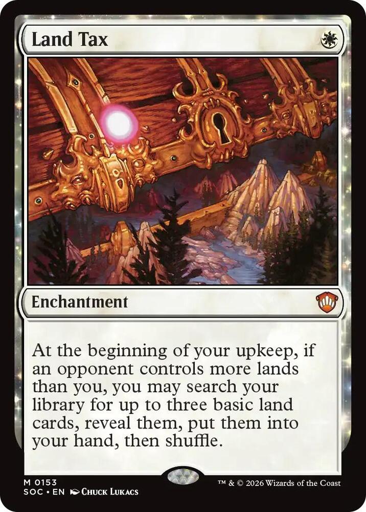 Land Tax (153) [Secrets of Strixhaven Commander]