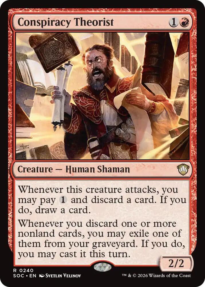 Conspiracy Theorist (240) [Secrets of Strixhaven Commander]
