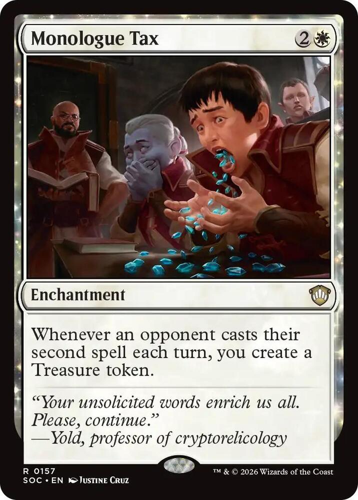 Monologue Tax (157) [Secrets of Strixhaven Commander]