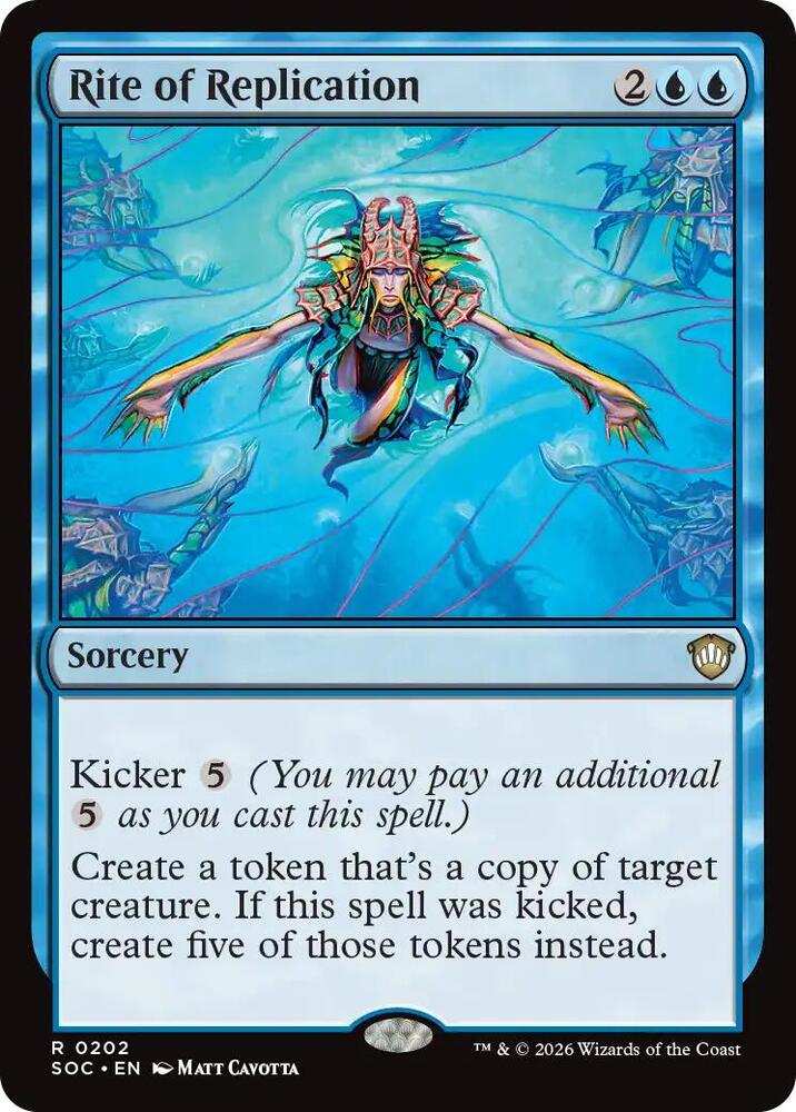 Rite of Replication (202) [Secrets of Strixhaven Commander]