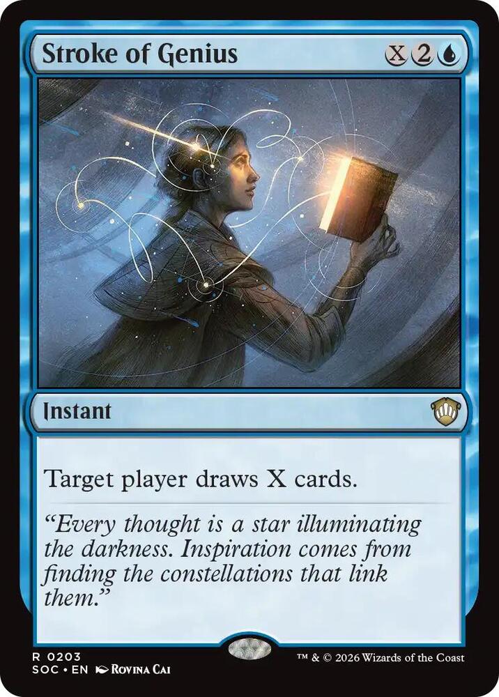 Stroke of Genius (203) [Secrets of Strixhaven Commander]