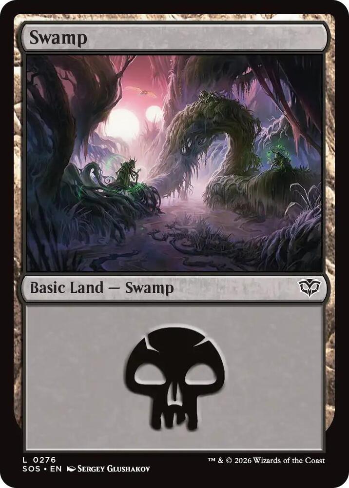 Swamp (0276) [Secrets of Strixhaven]