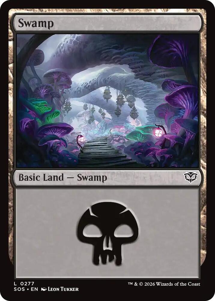 Swamp (0277) [Secrets of Strixhaven]