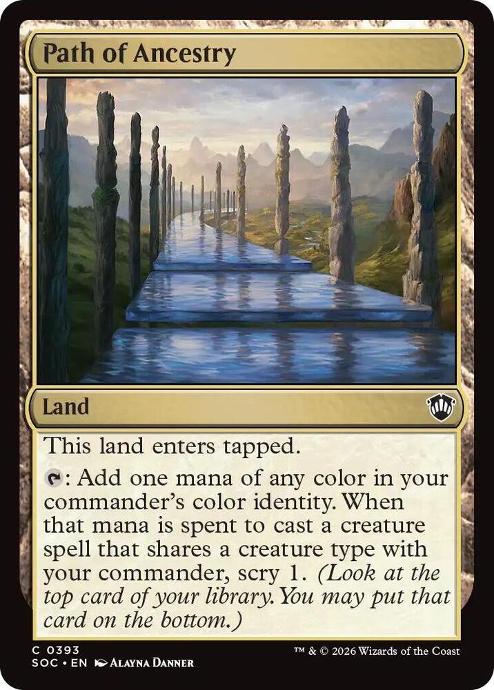 Path of Ancestry (393) [Secrets of Strixhaven Commander]