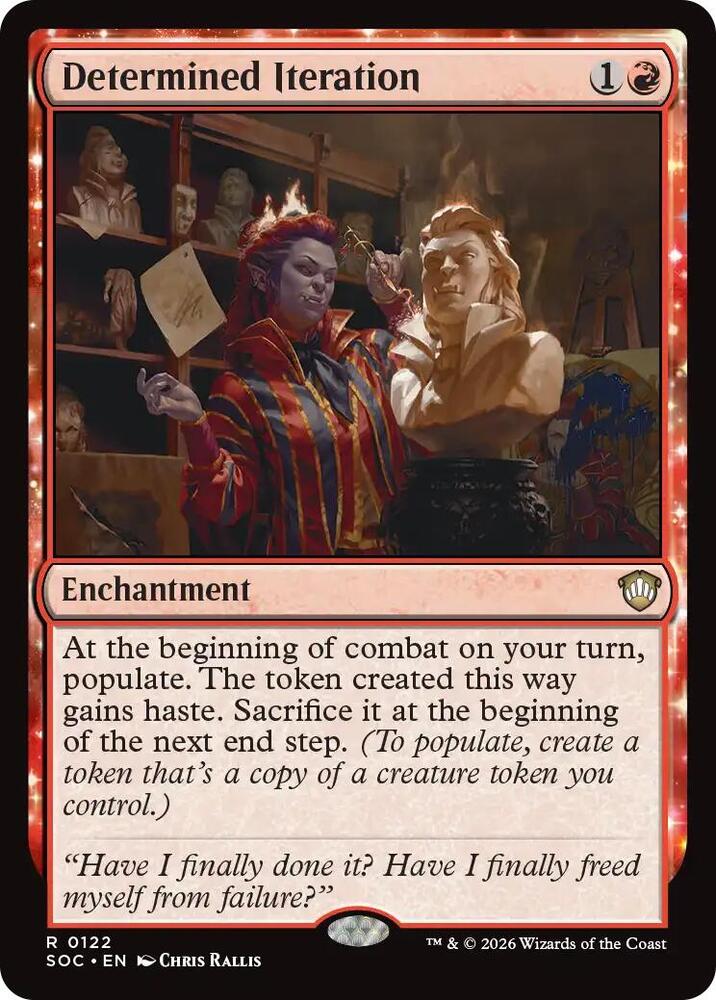 Determined Iteration (122) [Secrets of Strixhaven Commander]