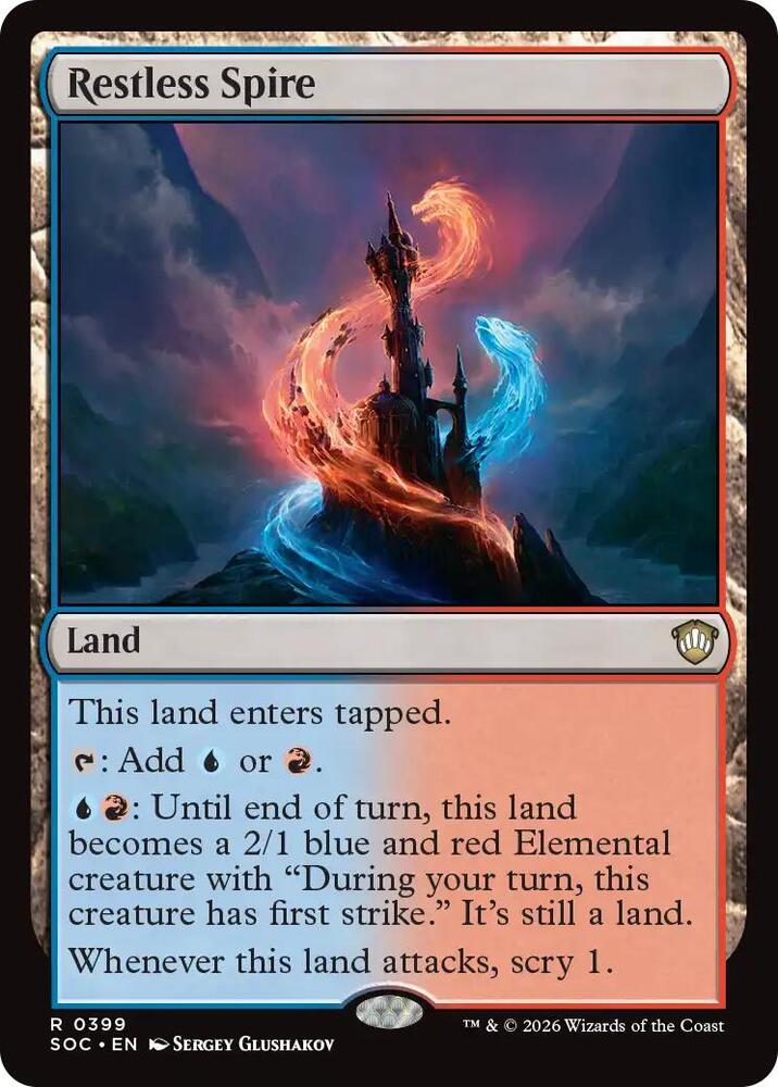 Restless Spire (399) [Secrets of Strixhaven Commander]
