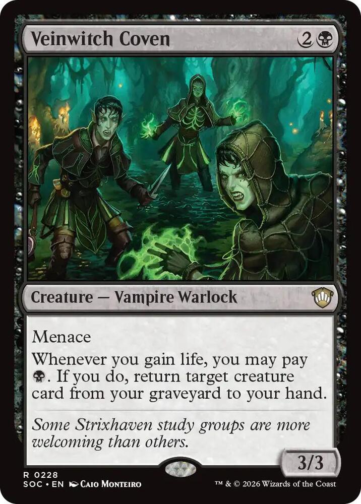 Veinwitch Coven (228) [Secrets of Strixhaven Commander]