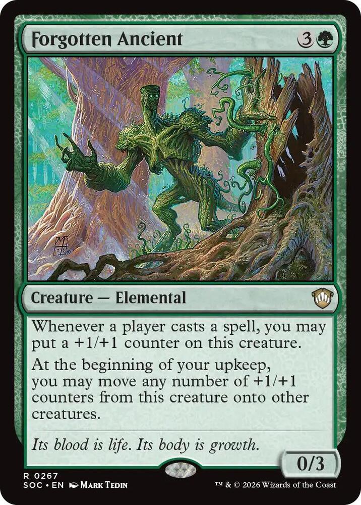 Forgotten Ancient (267) [Secrets of Strixhaven Commander]