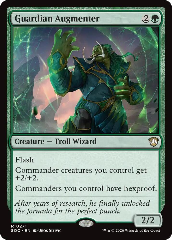 Guardian Augmenter (271) [Secrets of Strixhaven Commander]