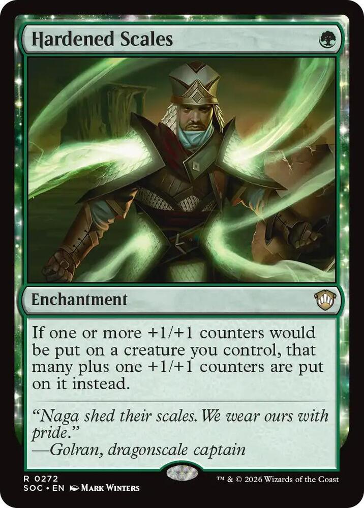 Hardened Scales (272) [Secrets of Strixhaven Commander]