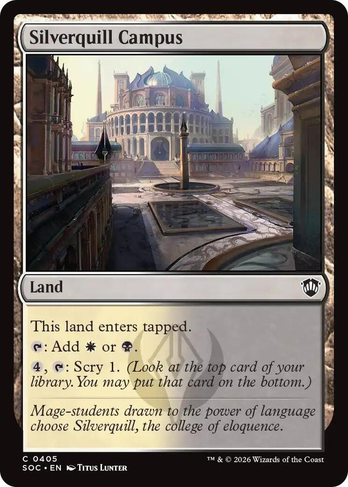 Silverquill Campus (405) [Secrets of Strixhaven Commander]