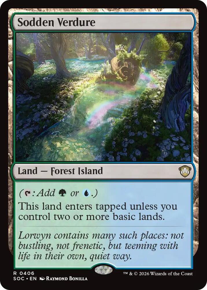 Sodden Verdure (406) [Secrets of Strixhaven Commander]