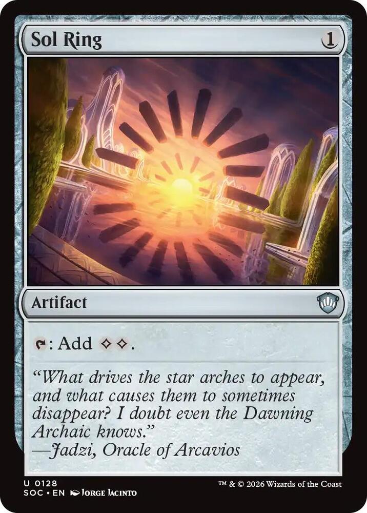 Sol Ring (128) [Secrets of Strixhaven Commander]